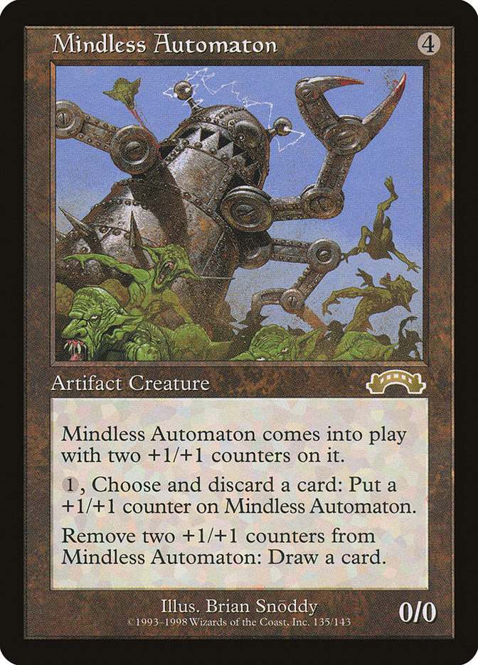 Mindless Automaton EXO-135 Exodus Magic card