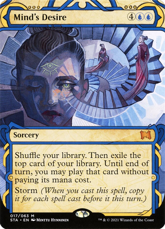 Mind's Desire STA-17 Strixhaven Mystical Archive Magic card