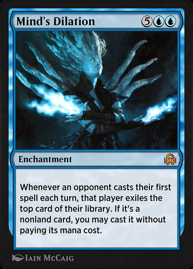 Mind's Dilation SIR-82 Shadows over Innistrad Remastered Magic card