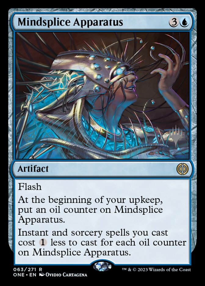 Mindsplice Apparatus PONE-63P Phyrexia: All Will Be One Promos Magic card