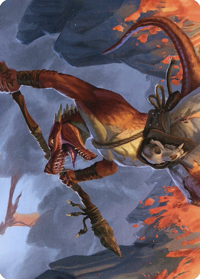 Minion of the Mighty // Kobold AAFR-22 Adventures in the Forgotten Realms Art Series Magic card