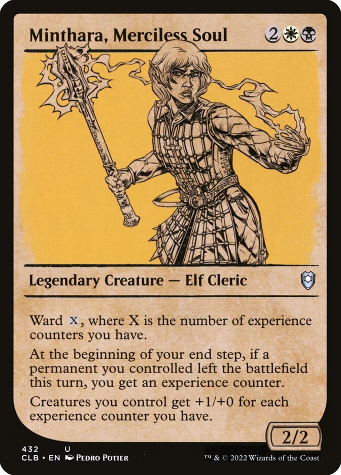 Minthara, Merciless Soul CLB-432 Commander Legends: Battle for Baldur's Gate Magic card