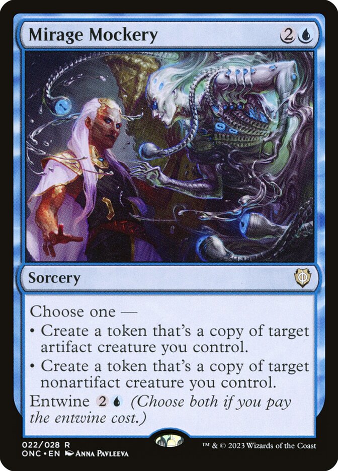 Mirage Mockery ONC-22 Phyrexia: All Will Be One Commander Magic card
