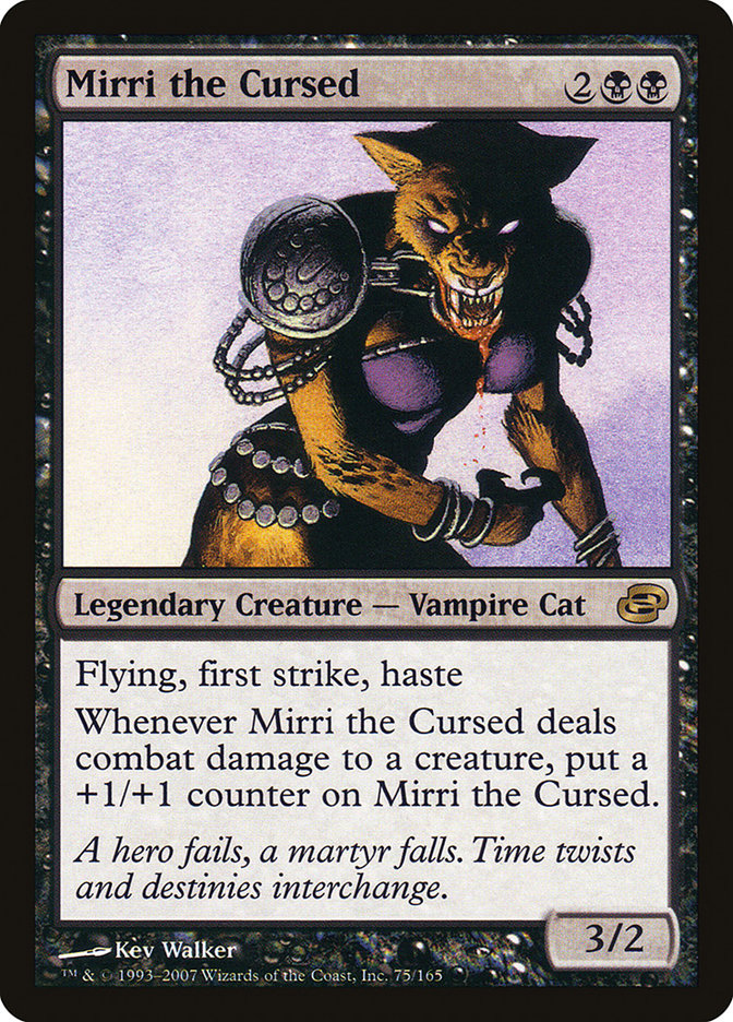 Mirri the Cursed PLC-75 Planar Chaos Magic card