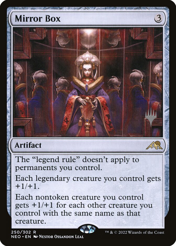 Mirror Box PNEO-250P Kamigawa: Neon Dynasty Promos Magic card