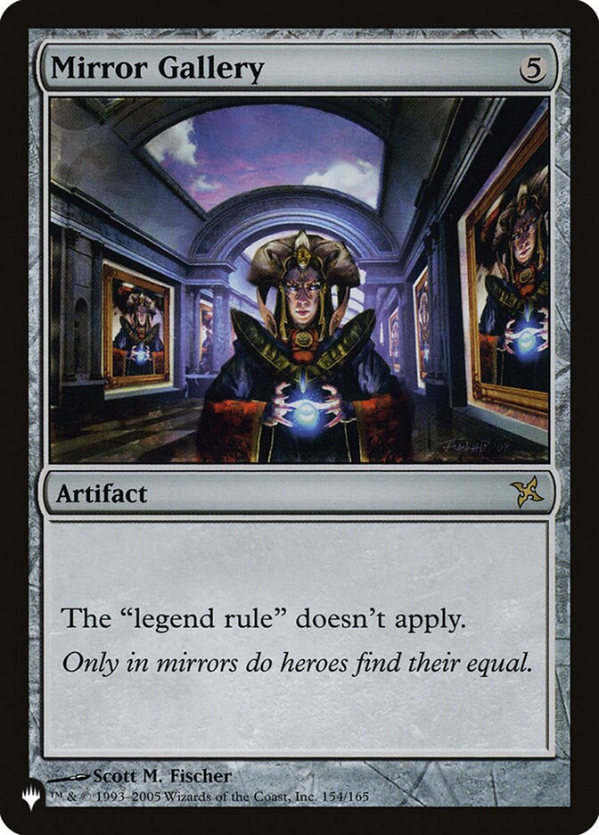 Mirror Gallery PLST-BOK-154 The List Magic card