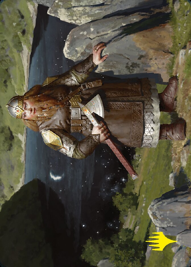 Mirrormere Guardian // Mirrormere Guardian ALTR-12 Tales of Middle-earth Art Series Magic card
