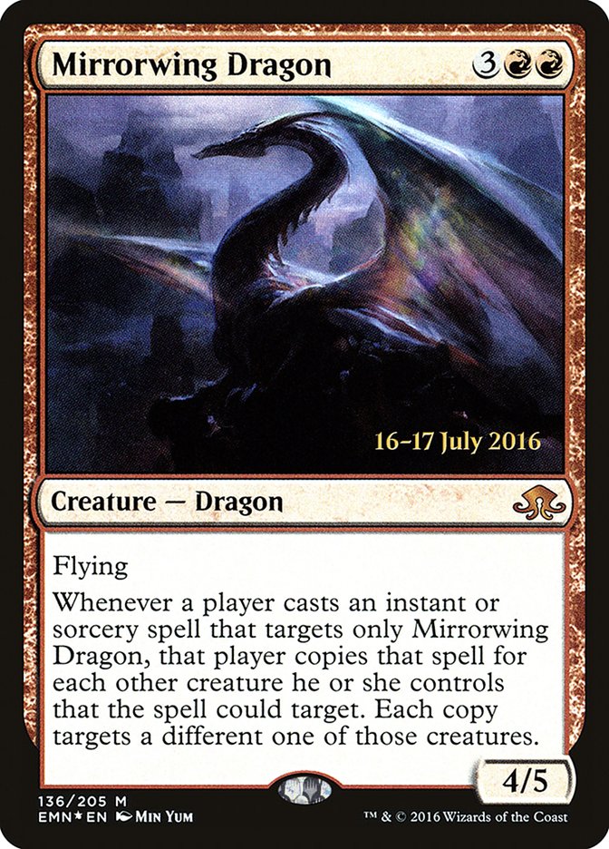 Mirrorwing Dragon PEMN-136S Eldritch Moon Promos Magic card