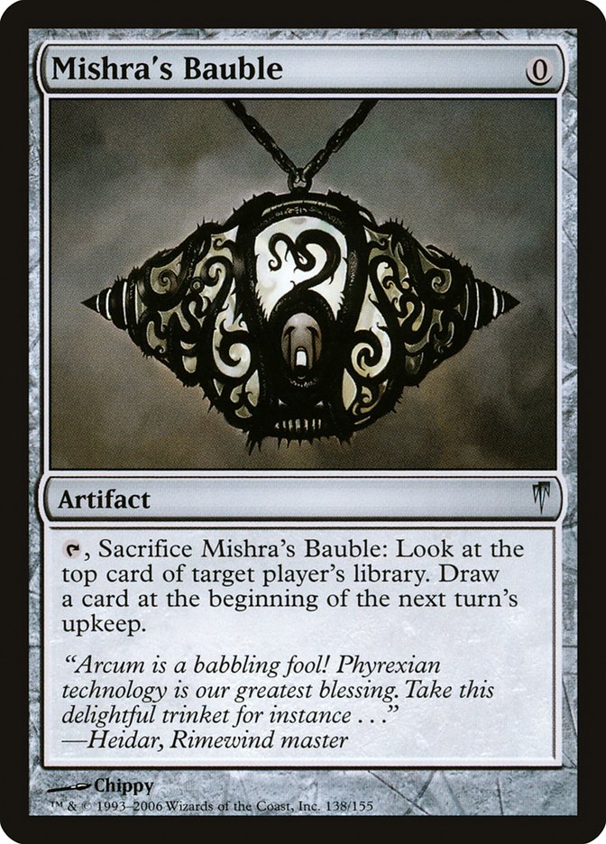 Mishra's Bauble CSP-138 Coldsnap Magic card