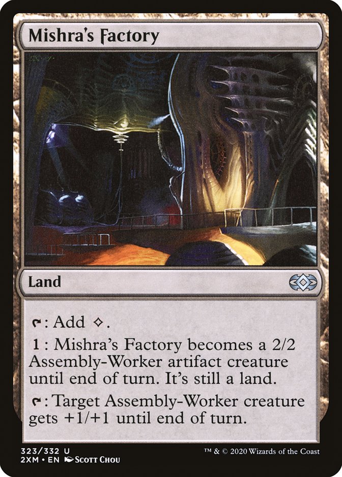 Mishra's Factory 2XM-323 Double Masters Magic card