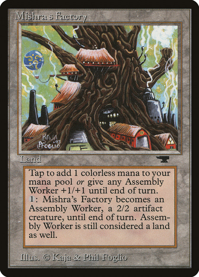 Mishra's Factory ATQ-80A Antiquities Magic card
