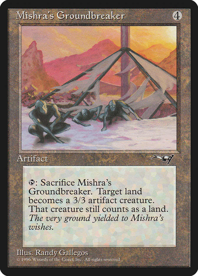 Mishra's Groundbreaker ALL-123 Alliances Magic card