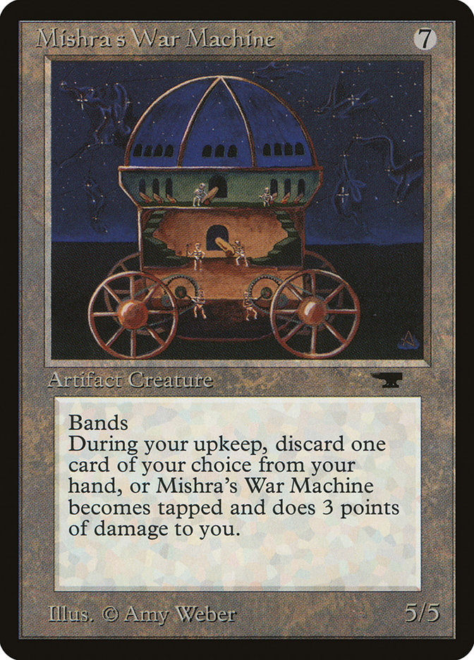 Mishra's War Machine ATQ-57 Antiquities Magic card