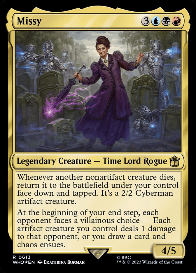 Missy WHO-613 Doctor Who Magic card