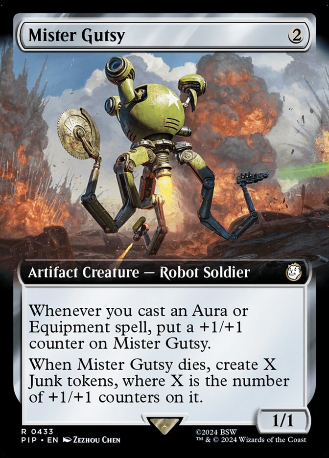 Mister Gutsy PIP-433 Fallout Magic card