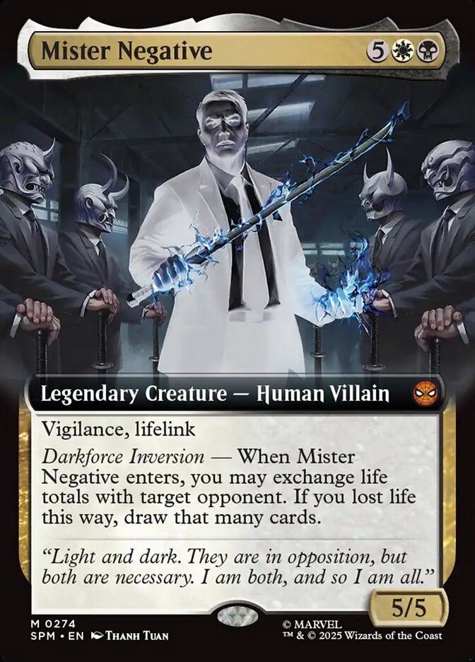 Mister Negative SPM-274 Marvel's Spider-Man Magic card