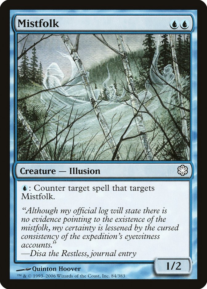 Mistfolk CST-84 Coldsnap Theme Decks Magic card