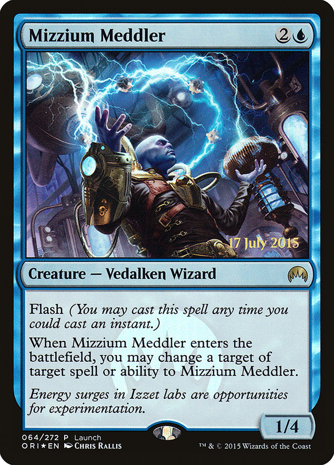 Mizzium Meddler PORI-64 Magic Origins Promos Magic card