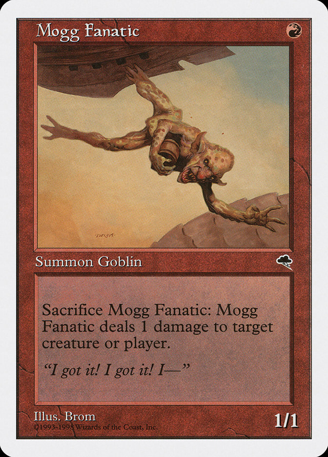 Mogg Fanatic ATH-44 Anthologies Magic card