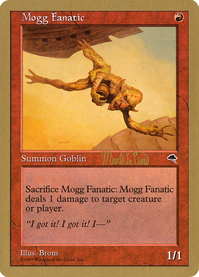 Mogg Fanatic WC99-MLP190 World Championship Decks 1999 Magic card