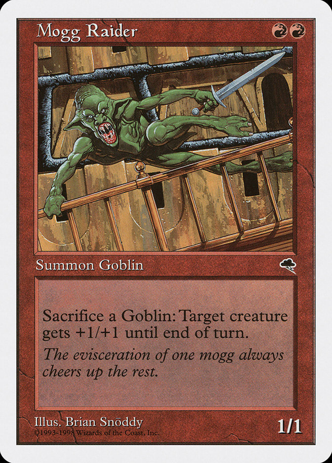 Mogg Raider ATH-46 Anthologies Magic card