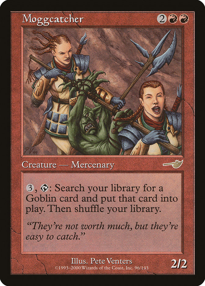 Moggcatcher NEM-96 Nemesis Magic card