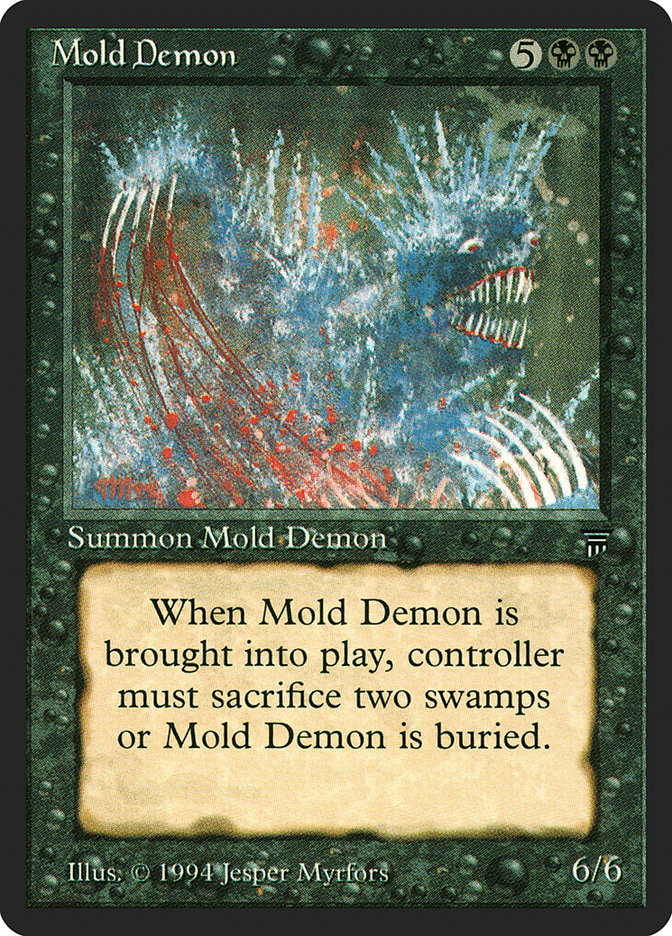 Mold Demon LEG-112 Legends Magic card