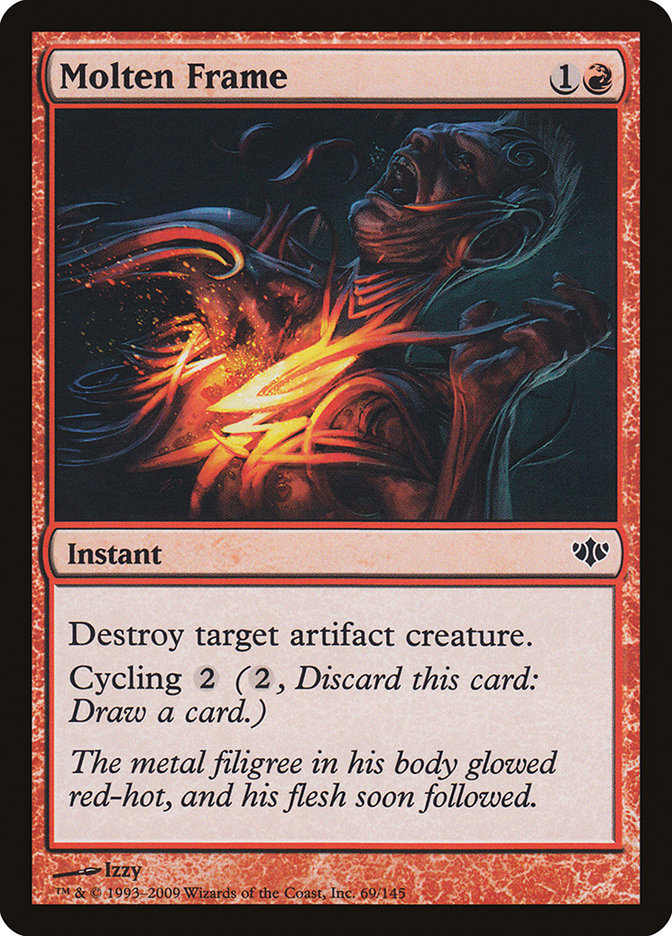 Molten Frame CON-69 Conflux Magic card