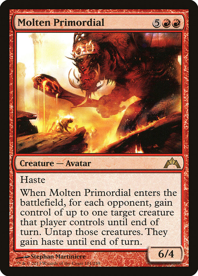 Molten Primordial GTC-101 Gatecrash Magic card