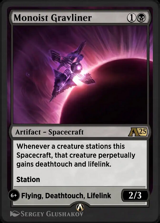 Monoist Gravliner YEOE-11 Alchemy: Edge of Eternities Magic card