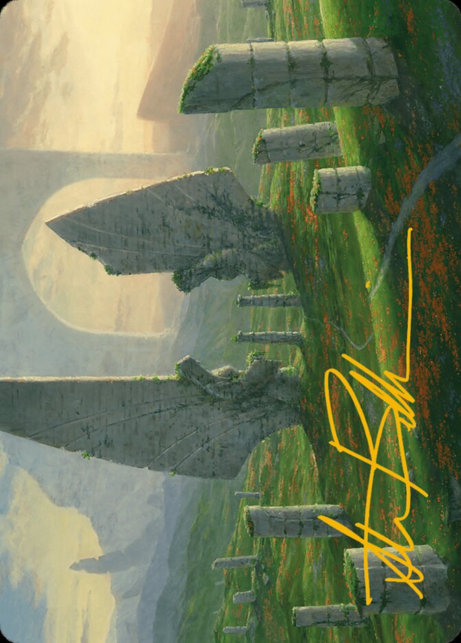 Monumental Henge // Monumental Henge AMH3-15 Modern Horizons 3 Art Series Magic card