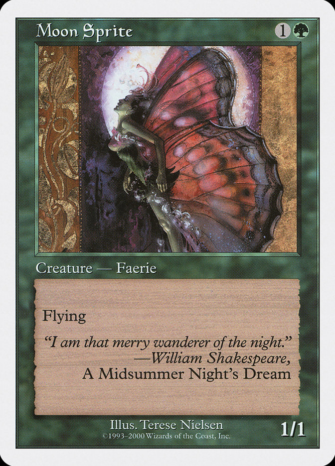 Moon Sprite S00-42 Starter 2000 Magic card