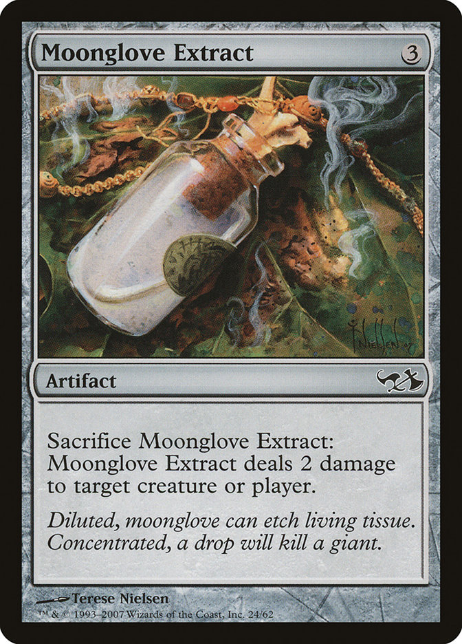 Moonglove Extract DD1-24 Duel Decks: Elves vs. Goblins Magic card