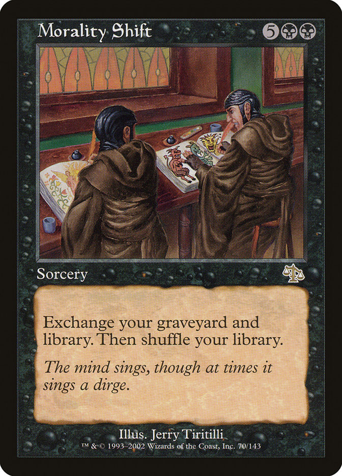 Morality Shift JUD-70 Judgment Magic card