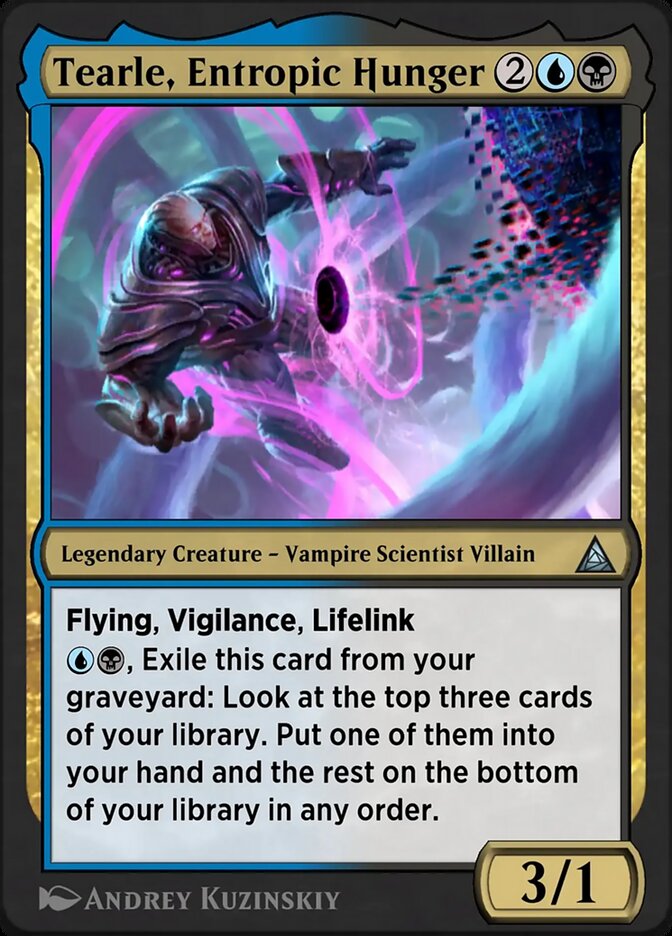 Morbius the Living Vampire OM1-156 Through the Omenpaths Magic card
