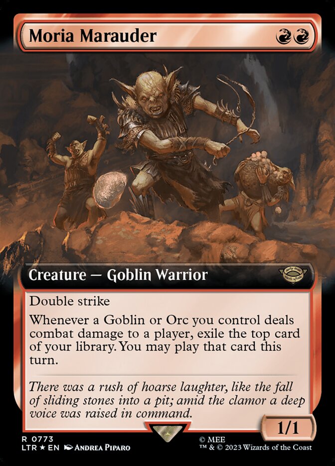 Moria Marauder LTR-773 The Lord of the Rings: Tales of Middle-earth Magic card