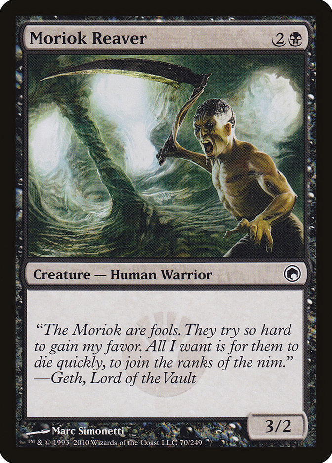 Moriok Reaver SOM-70 Scars of Mirrodin Magic card