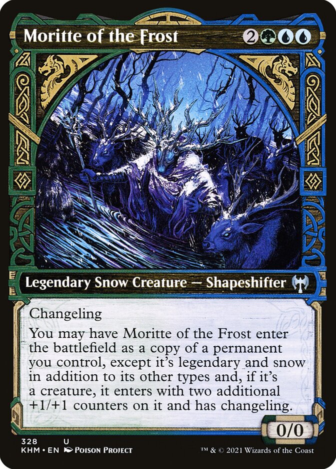 Moritte of the Frost KHM-328 Kaldheim Magic card