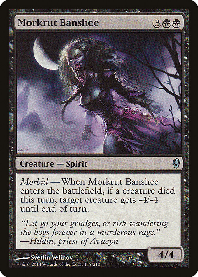 Morkrut Banshee CNS-118 Conspiracy Magic card