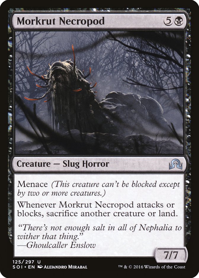 Morkrut Necropod SOI-125 Shadows over Innistrad Magic card