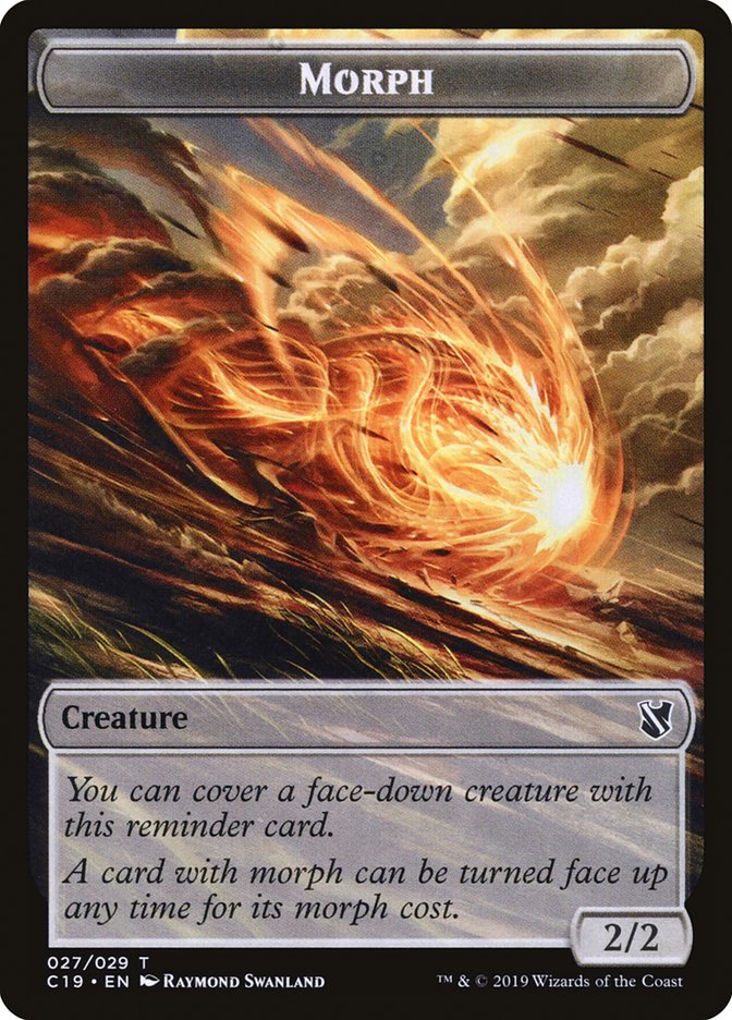 Morph TC19-27 Commander 2019 Tokens Magic card