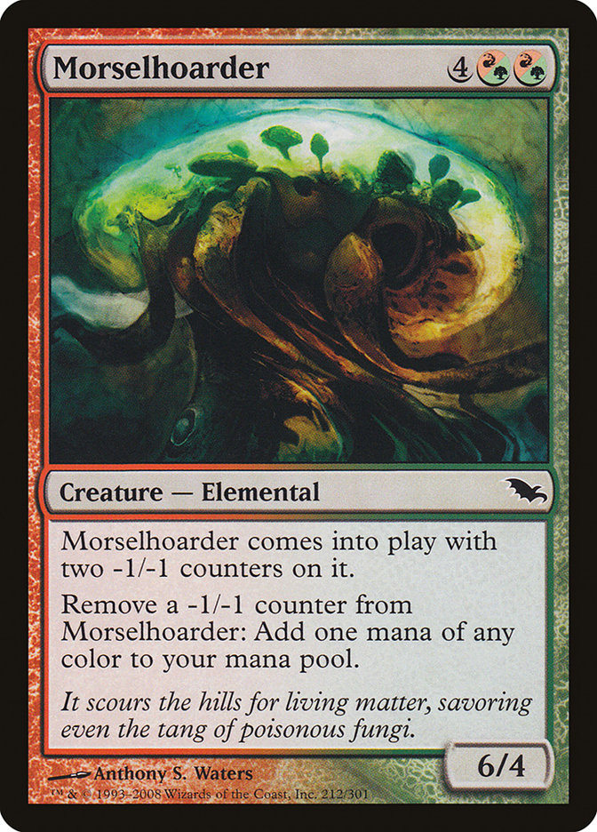Morselhoarder SHM-212 Shadowmoor Magic card