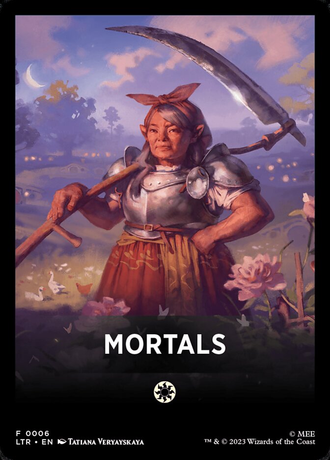 Mortals FLTR-6 Tales of Middle-earth Front Cards Magic card