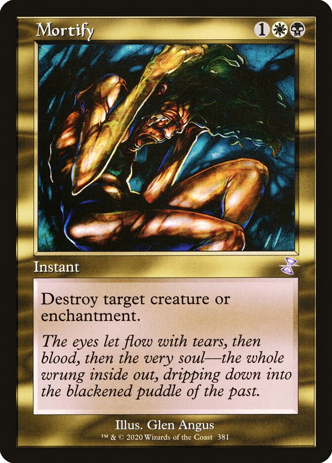 Mortify TSR-381 Time Spiral Remastered Magic card