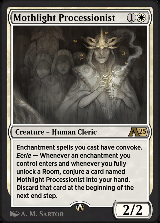 Mothlight Processionist YDSK-3 Alchemy: Duskmourn Magic card