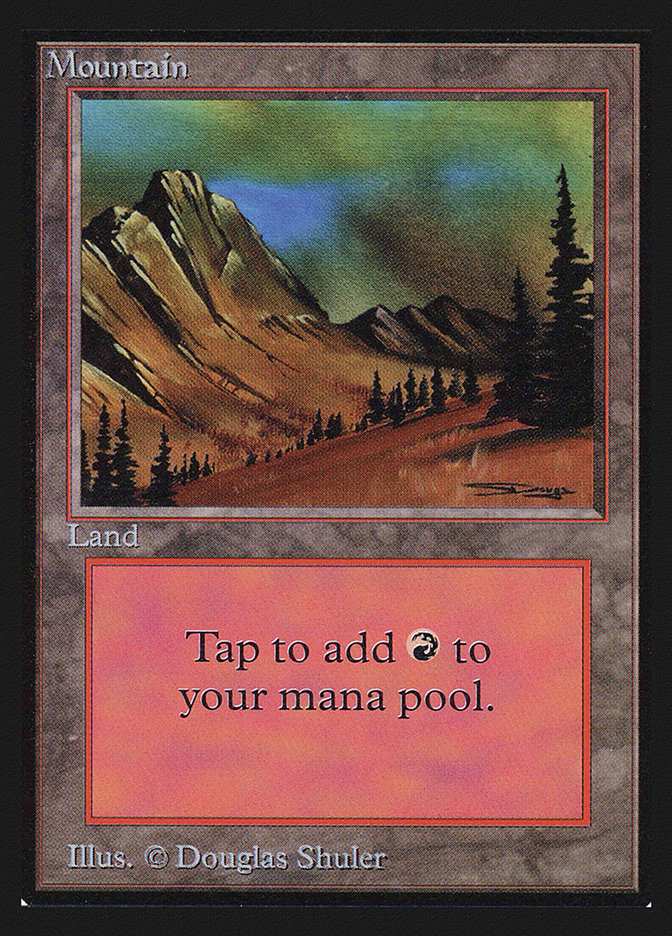 Mountain CEI-299 Intl. Collectors' Edition Magic card