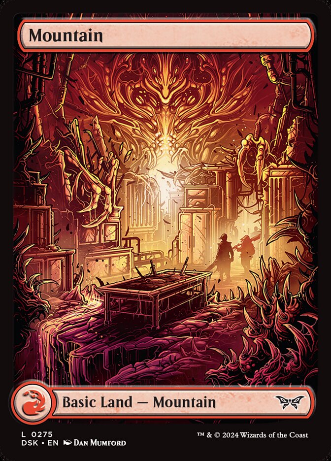 Mountain DSK-275 Duskmourn: House of Horror Magic card