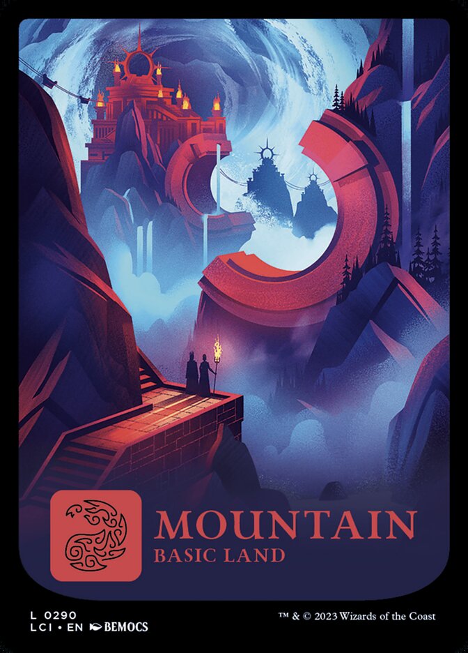 Mountain LCI-290 The Lost Caverns of Ixalan Magic card