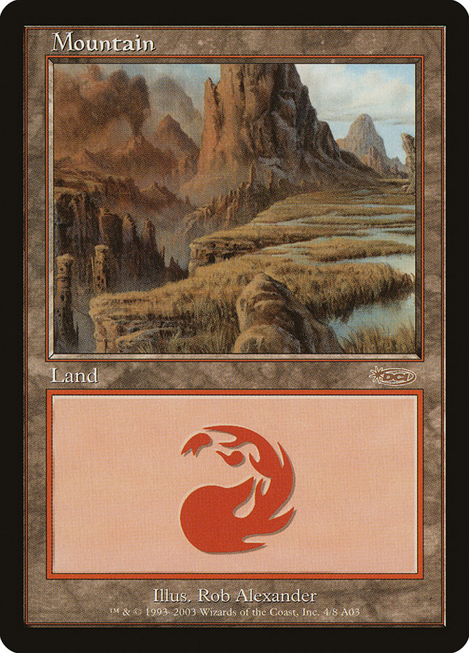 Mountain PAL03-4 Arena League 2003 Magic card