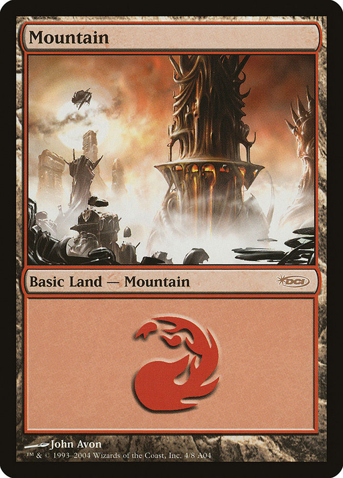 Mountain PAL04-4 Arena League 2004 Magic card